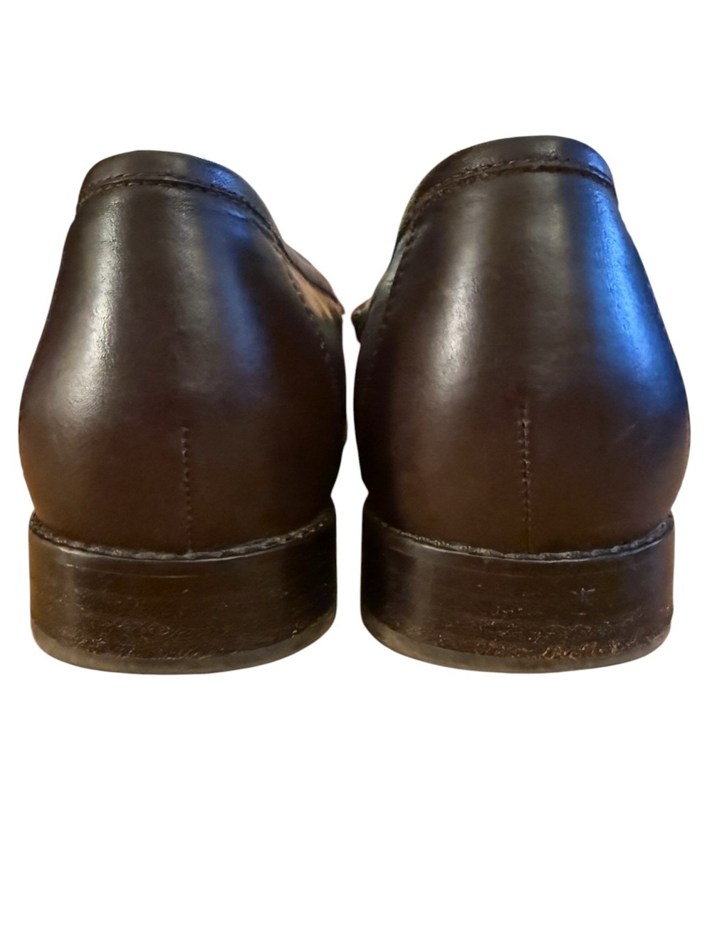 Vionic Waverly Women’s 9 Brown Croc Embossed Leather Penny Loafers - Picture 6 of 15